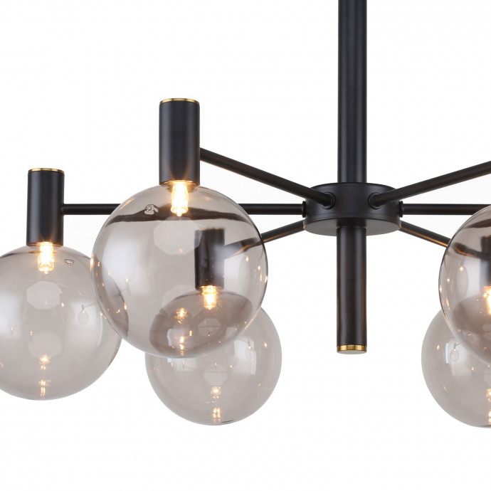 2766-6P, потолочная люстра, D650xH500, 6xG9x25W