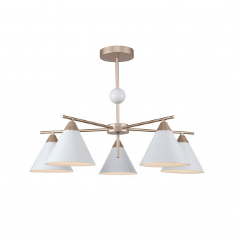 2774-5P, потолочная люстра, D680xH450, 5xE14x40W