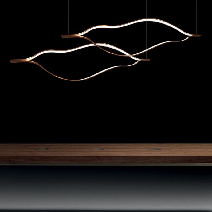 Подвесной Светодиодный Светильник Tape Light L120 By Imperiumloft