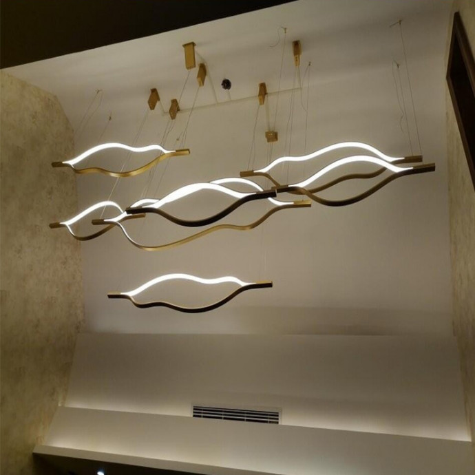 Подвесной Светодиодный Светильник Tape Light L120 By Imperiumloft