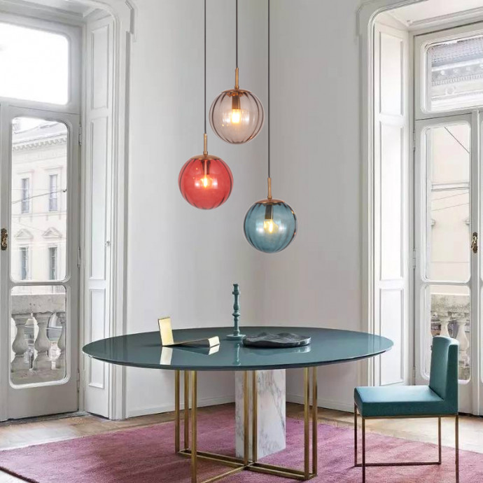 Подвесной Светильник Aska D150 Purple By Imperiumloft