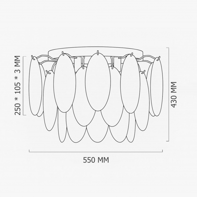 Потолочный Светильник Imperiumloft Eskimos 11005 By Imperiumloft
