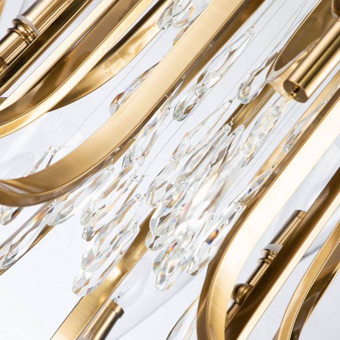 2968-15P, подвесная люстра, D900xH690/1690, 15xE14x40W