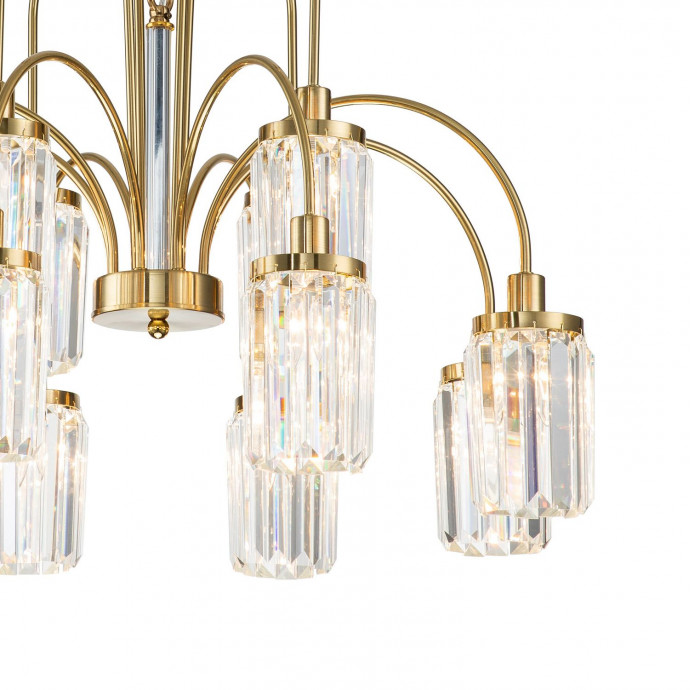 2969-12P, подвесная люстра, D815xH650/1650, 12xE14x40W