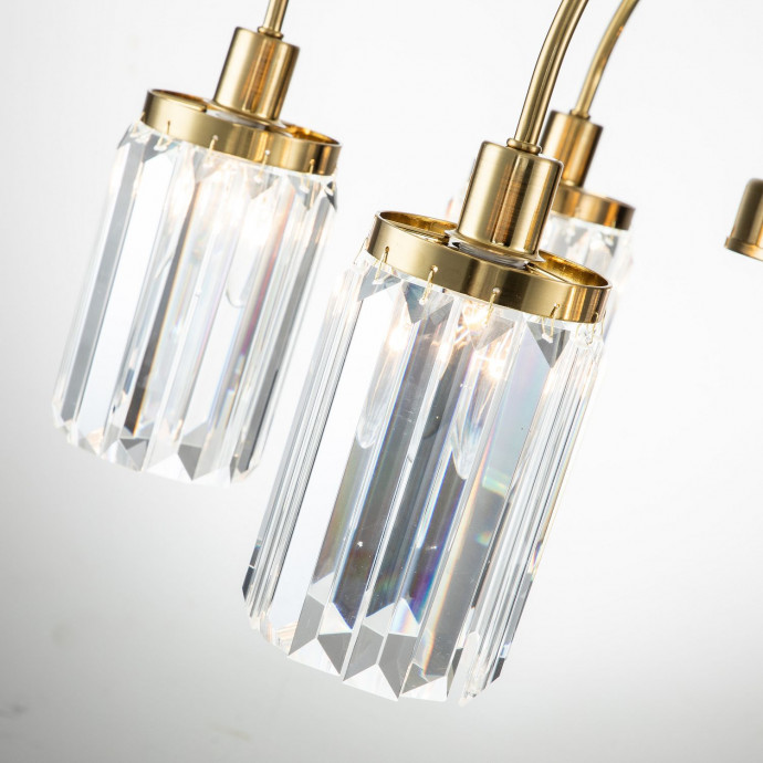 2969-6P, подвесная люстра, D660xH495/1495, 6xE14x40W