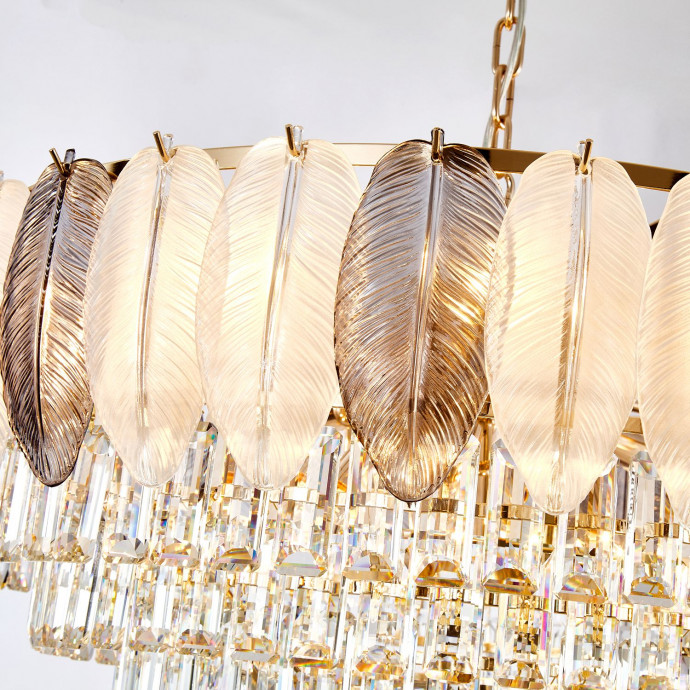 2982-18P, подвесная люстра, D790xH480/1480, 18xE14x40W