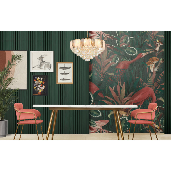 2982-18P, подвесная люстра, D790xH480/1480, 18xE14x40W