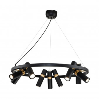 2997-9P, подвесная люстра, D850xH290/1220, 18xGU10LEDx5W