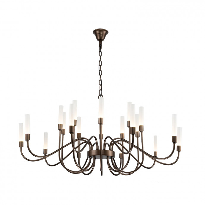 3014-20P, подвесная люстра, D1200xH680/1680, 20xG9LEDx7W, 4900LM, 3000K, included