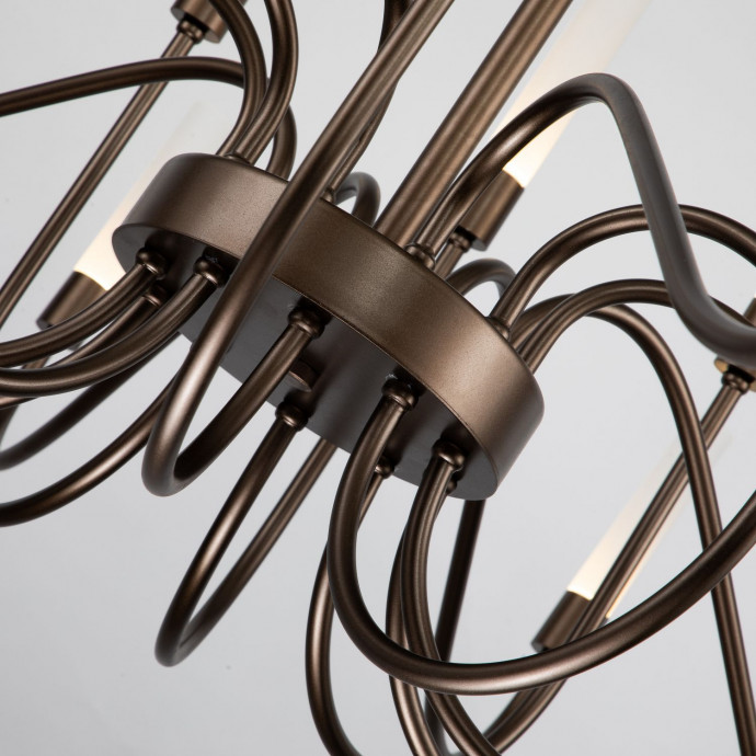 3014-20P, подвесная люстра, D1200xH680/1680, 20xG9LEDx7W, 4900LM, 3000K, included