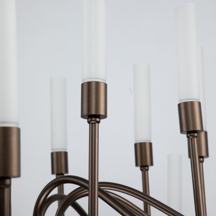 3014-20P, подвесная люстра, D1200xH680/1680, 20xG9LEDx7W, 4900LM, 3000K, included