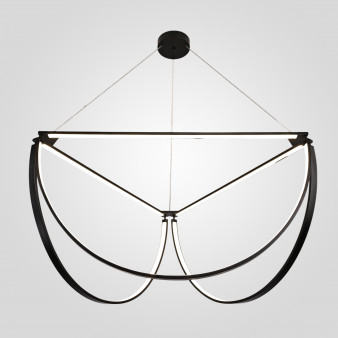 Подвесной Светильник Solana Light 3 Black By Imperiumloft