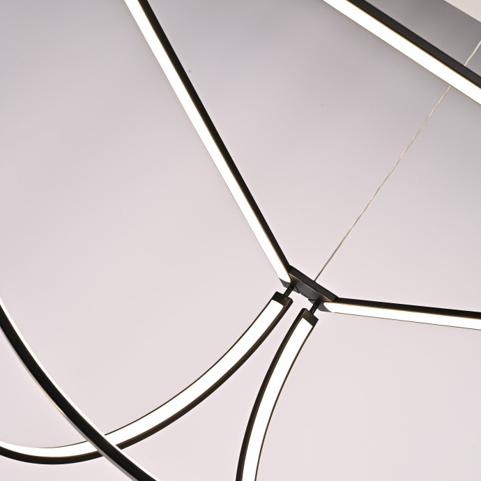 Подвесной Светильник Solana Light 3 Black By Imperiumloft