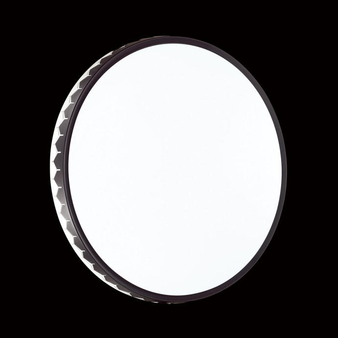 3053/DL PALE SN 023 Светильник пластик/белый/черный LED 48Вт 3000-6000К D385 IP43 пульт ДУ DORTA