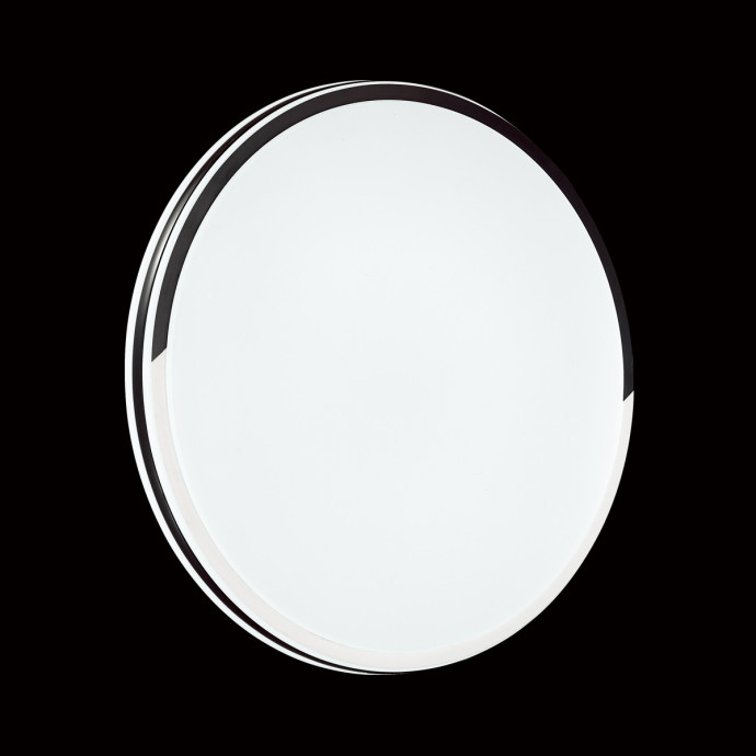 3057/DL PALE SN 012 Светильник пластик/белый/черный LED 48Вт 3000-6000К D380 IP43 пульт ДУ KEPA