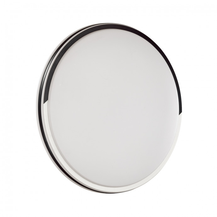 3057/EL PALE SN 012 Светильник пластик/белый/черный LED 72Вт 3000-6000К D480 IP43 пульт ДУ KEPA