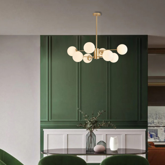 Люстра На Штанге Roundi Brass L8 By Imperiumloft