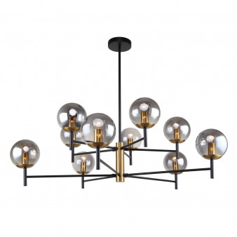 3088-10P, потолочная люстра, D980xH410/710, 10xE14x40W