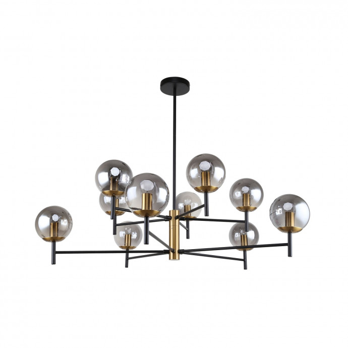 3088-10P, потолочная люстра, D980xH410/710, 10xE14x40W