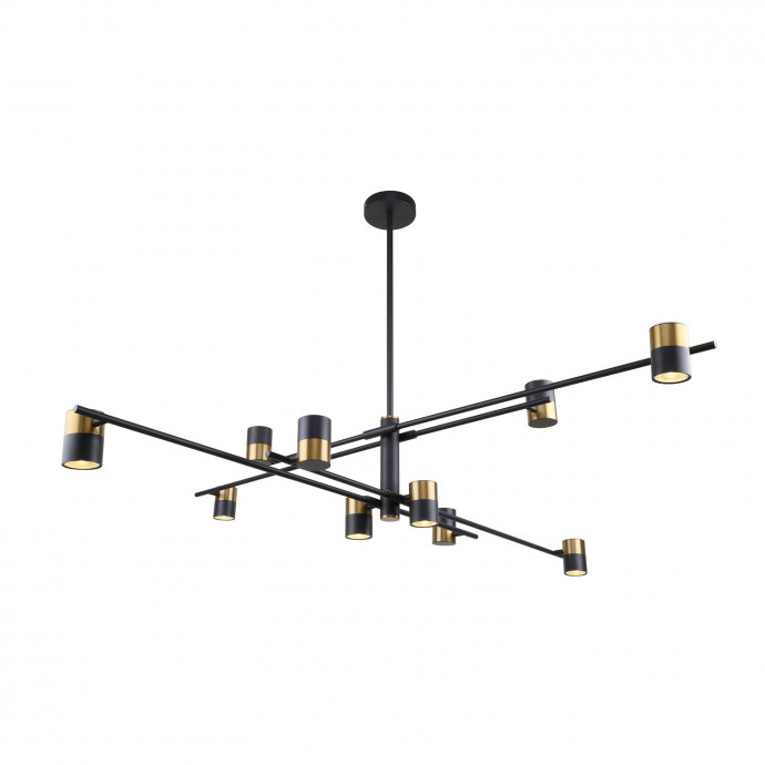 3092-10P, потолочная люстра, D1315xH460/860, 10xGU10x35W