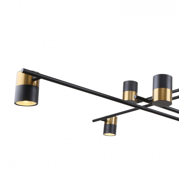 3092-10P, потолочная люстра, D1315xH460/860, 10xGU10x35W