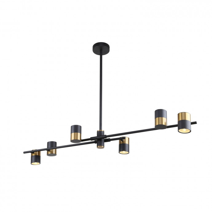 3092-6P, потолочная люстра, L965xW220xH325/725, 6xGU10x35W