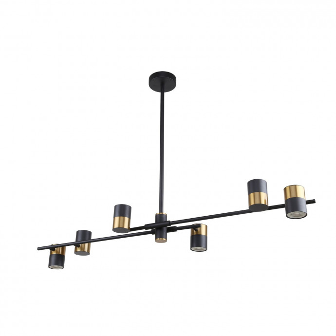 3092-6P, потолочная люстра, L965xW220xH325/725, 6xGU10x35W