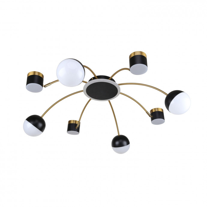 3096-8P, потолочная люстра, D920xH270, LEDx4W + 4xLEDx7W + 4xLEDx5W + 4xLEDx3W, 3394LM, 4000K, included