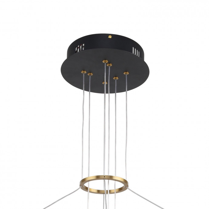 3097-8P, подвесная люстра, D800xH600/1000, LEDx48W + 7xLEDx3W, 4690LM, 4000K, included
