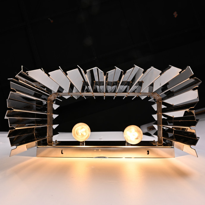 Бра Grace Lightning Facet Wall Lamp Silver By Imperiumloft