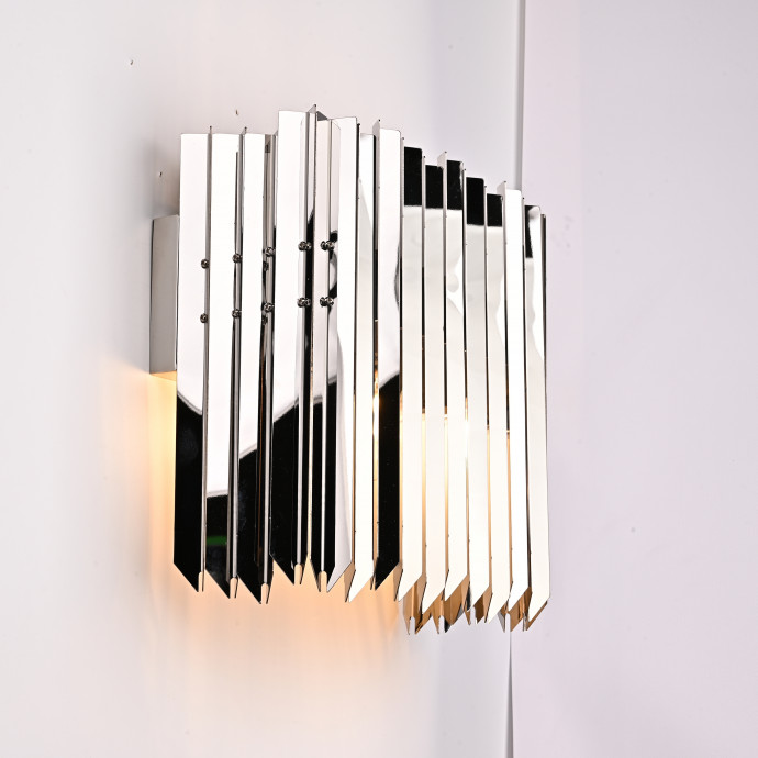 Бра Grace Lightning Facet Wall Lamp Silver By Imperiumloft