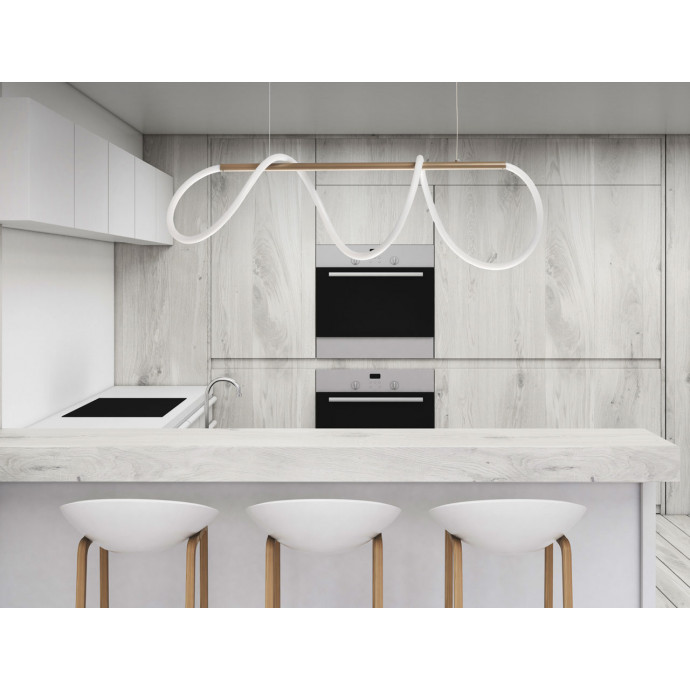 Подвесная люстра светодиодная De Markt Толедо 312013501