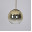 Подвесной Светильник Passage One D30 Gold By Imperiumloft