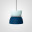 Подвесной Светильник Ilo D22 Blue/Mint By Imperiumloft