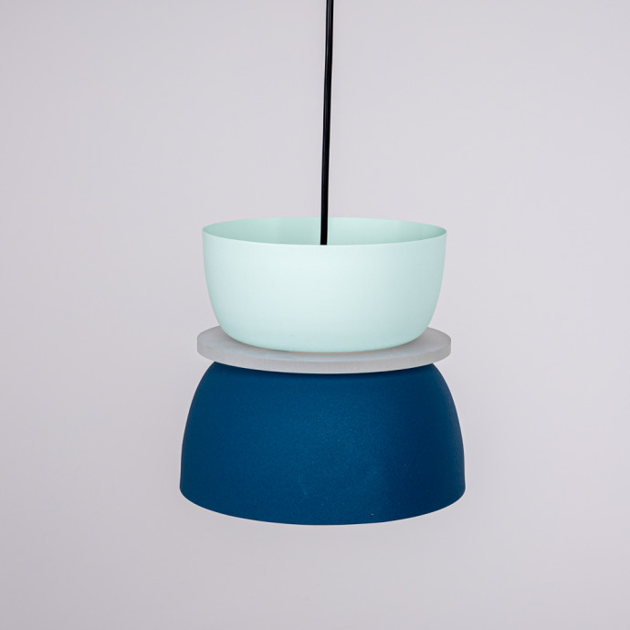 Подвесной Светильник Ilo D22 Blue/Mint By Imperiumloft