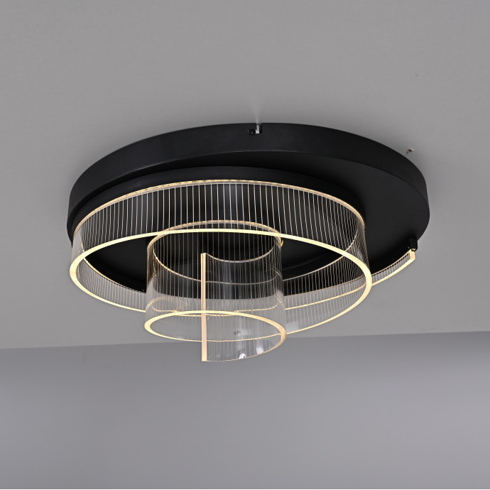 Потолочная Люстра Riven Black D50 By Imperiumloft