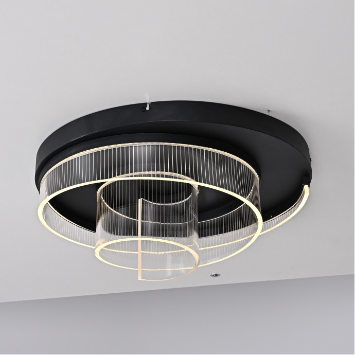 Потолочная Люстра Riven Black D50 By Imperiumloft