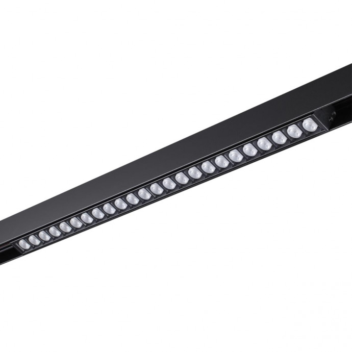 358420 SHINO NT20 057 черн Трековый светильник для низков. шинопровода IP20 LED 4000K 24W 48V FLUM