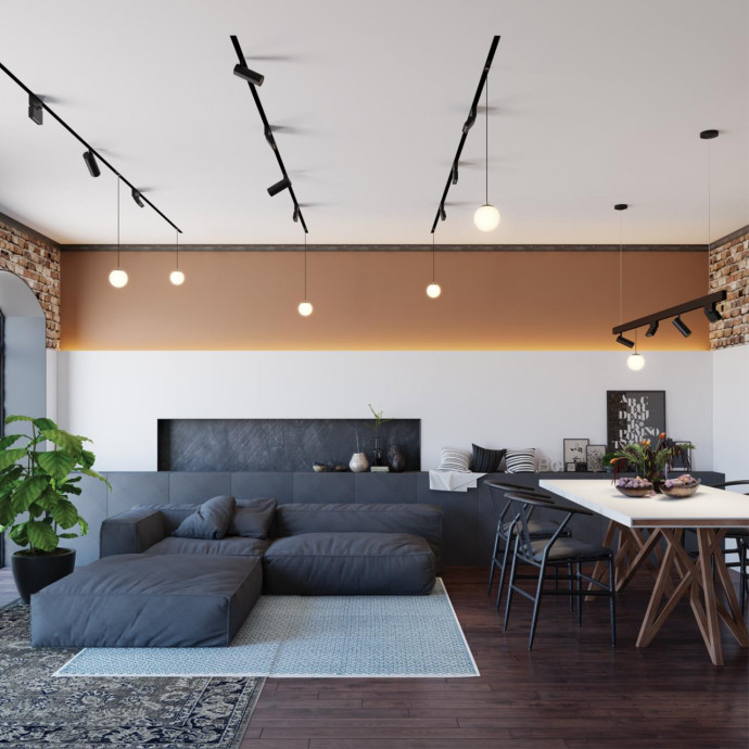 358467 SHINO NT20 056 черн Трековый светильник для низков. шинопровода IP20 LED 4000К 12W 48V FLUM