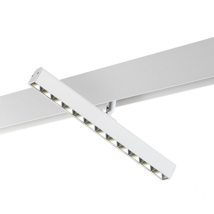 358609 SHINO NT21 045 белый Трековый светильник для низковольного шинопровода IP20 LED 4000K 12W 48V FLUM