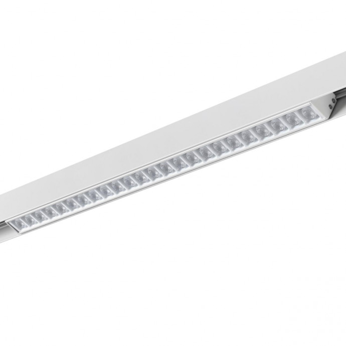 358623 SHINO NT21 050 белый Трековый низковольтный св-к диммируемый с ДУ, со сменой цв.температуры IP20 LED 3000~6500К 24W 48V FLUM