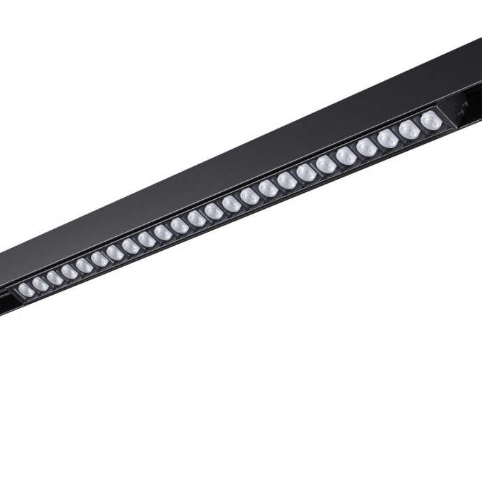 358624 SHINO NT21 050 черный Трековый низковольтный св-к диммируемый с ДУ, со сменой цв.температуры IP20 LED 3000~6500К 24W 48V FLUM