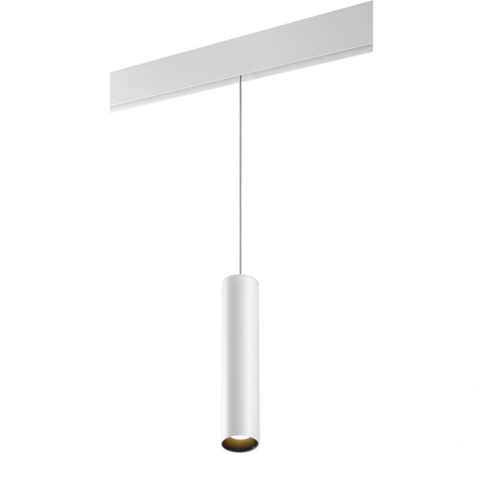 358633 SHINO NT21 052 белый Трековый низковольтный св-к диммируемый с ДУ, со сменой цв.температуры IP20 LED 3000~6500К 12W 48V FLUM