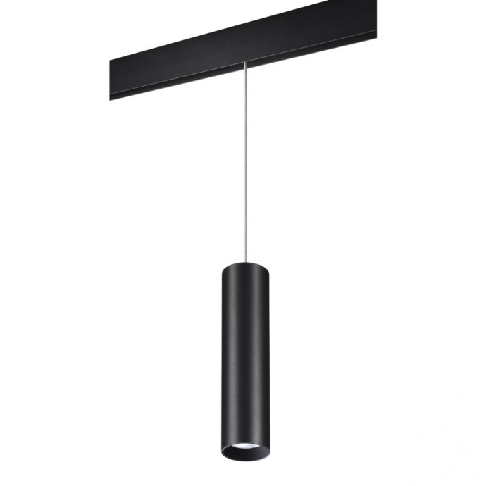 358636 SHINO NT21 052 черный Трековый низковольтный св-к диммируемый с ДУ, со сменой цв.температуры IP20 LED 3000~6500К 20W 48V FLUM