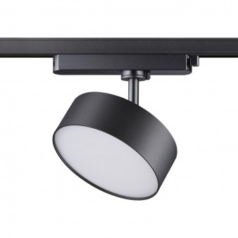 358756 PORT NT21 092 черный Светильник трековый однофазный трехжильный IP20 LED 24W 4000K 2100Лм 100-265V PROMETA