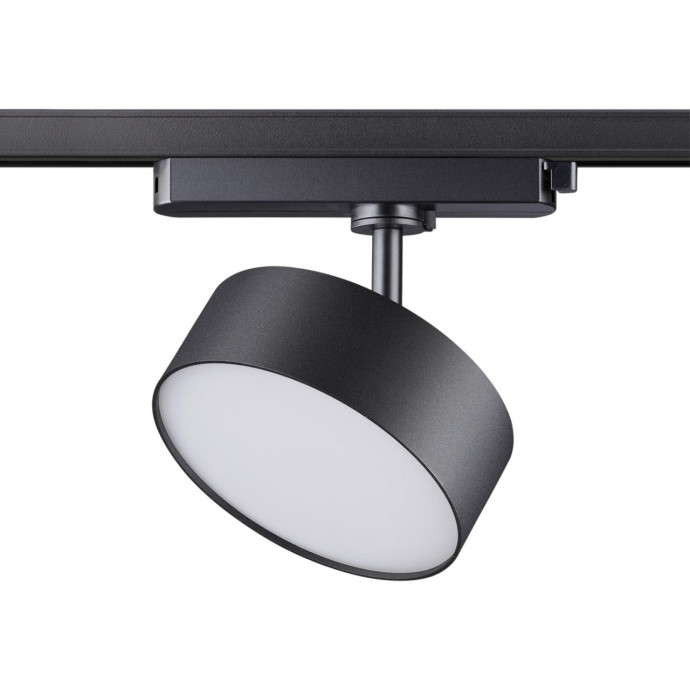 358756 PORT NT21 092 черный Светильник трековый однофазный трехжильный IP20 LED 24W 4000K 2100Лм 100-265V PROMETA