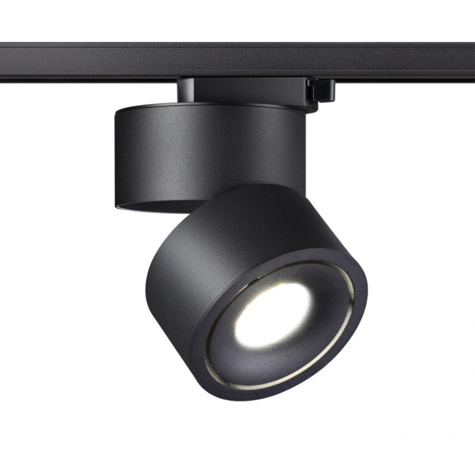 358777 PORT NT21 093 черный Светильник трековый однофазный трехжильный IP20 LED 15W 4000K 1300Лм 100-265V GRODA