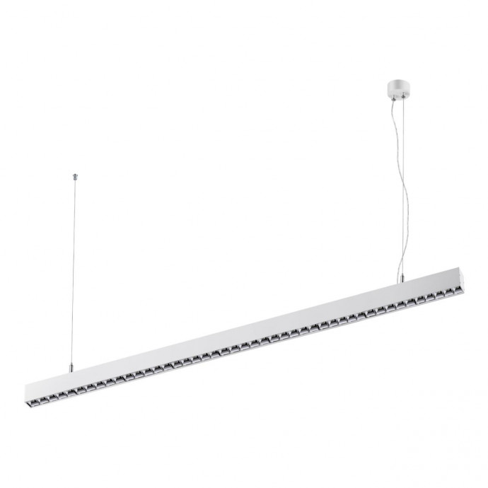 358873 OVER NT22 173 белый Светильник накладной/подвесной светодиодный (длина подвесов 1,2м) IP20 LED 4000K 40W 220V ITER