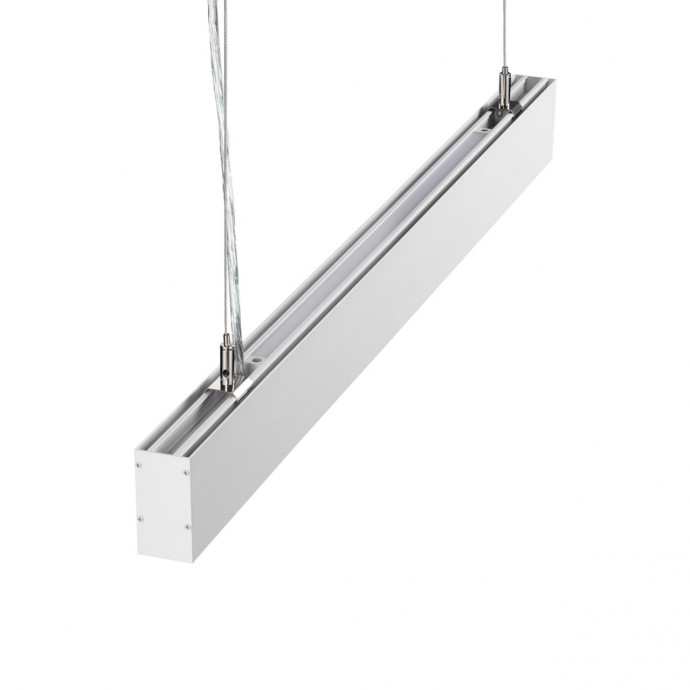 358879 OVER NT22 175 белый Светильник подвесной светодиодный (длина подвесов 1,2м) IP20 LED 4000K 30W вниз + 12W вверх 220V ITER