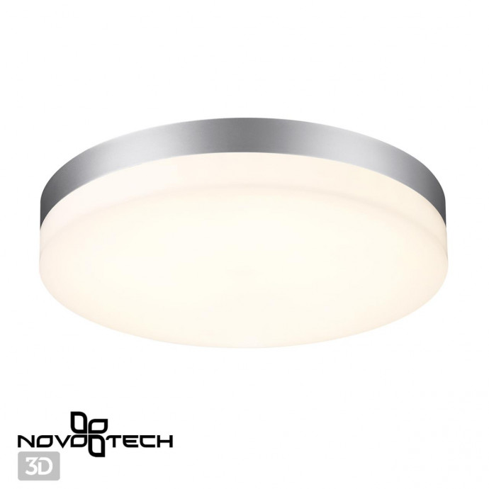 358887 STREET NT22 356 серебро Светильник ландшафтный светодиодный IP54 LED 4000К 30W 220V OPAL